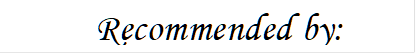 Recommended by: